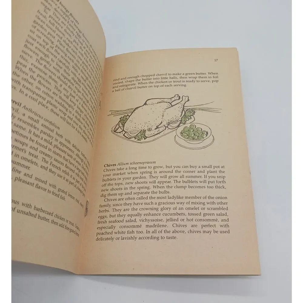 Vintage Booklet Cooking with Herbs Reader's Digest 1978 Recipes